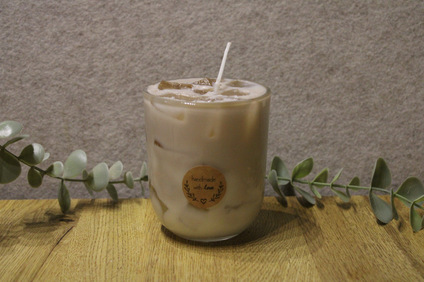 Iced Coffee Latte Kerze