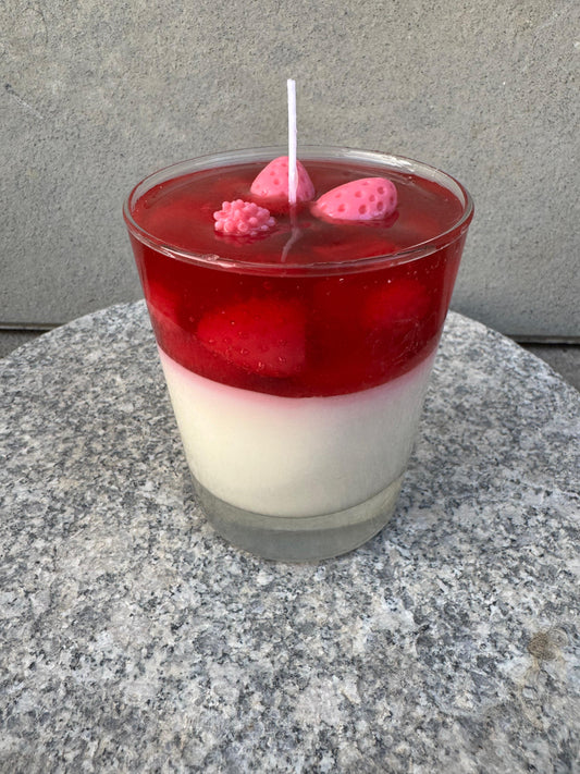 Panna Cotta Kerze
