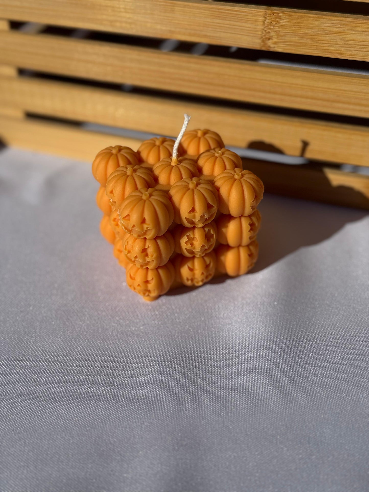 Pumpkin Bubble Kerze