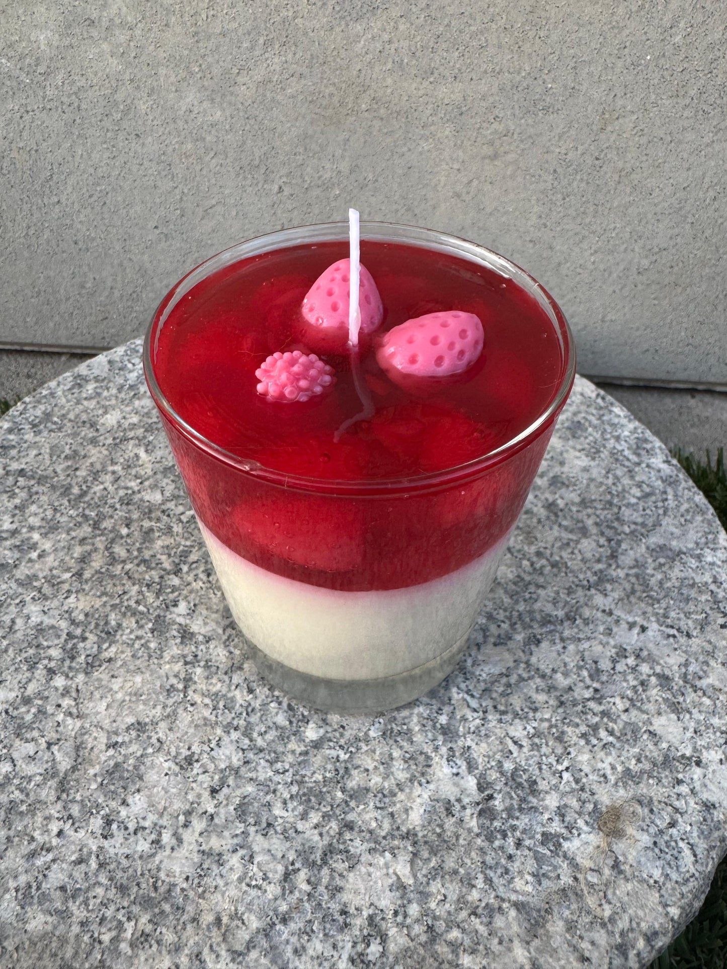 Panna Cotta Kerze